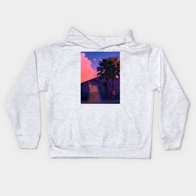 Dreaming lucid 1 Kids Hoodie by funglazie